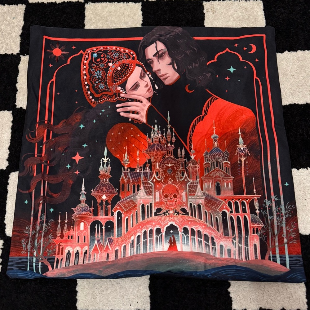 Illumicrate Deathless Inspired Pillow Cover